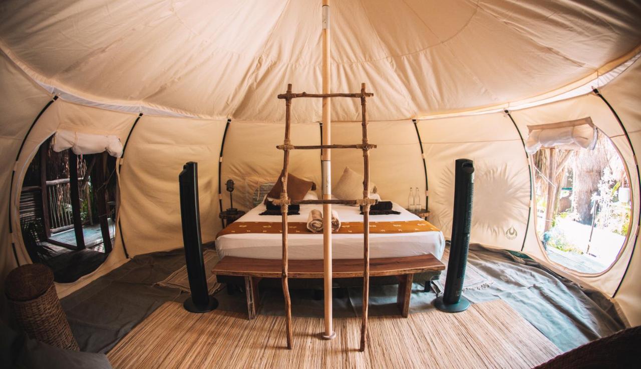 Uman Glamping & Cenote Tulum Hotel ภายนอก รูปภาพ