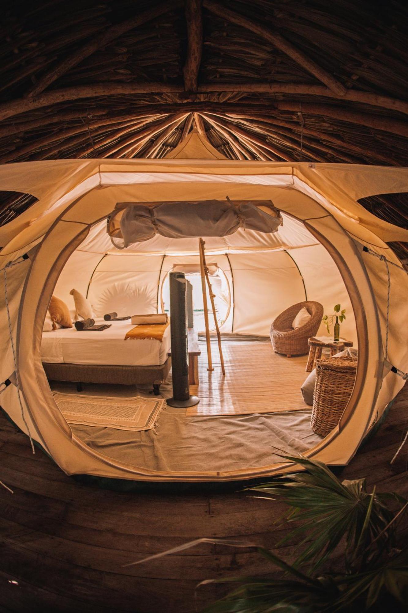 Uman Glamping & Cenote Tulum Hotel ภายนอก รูปภาพ