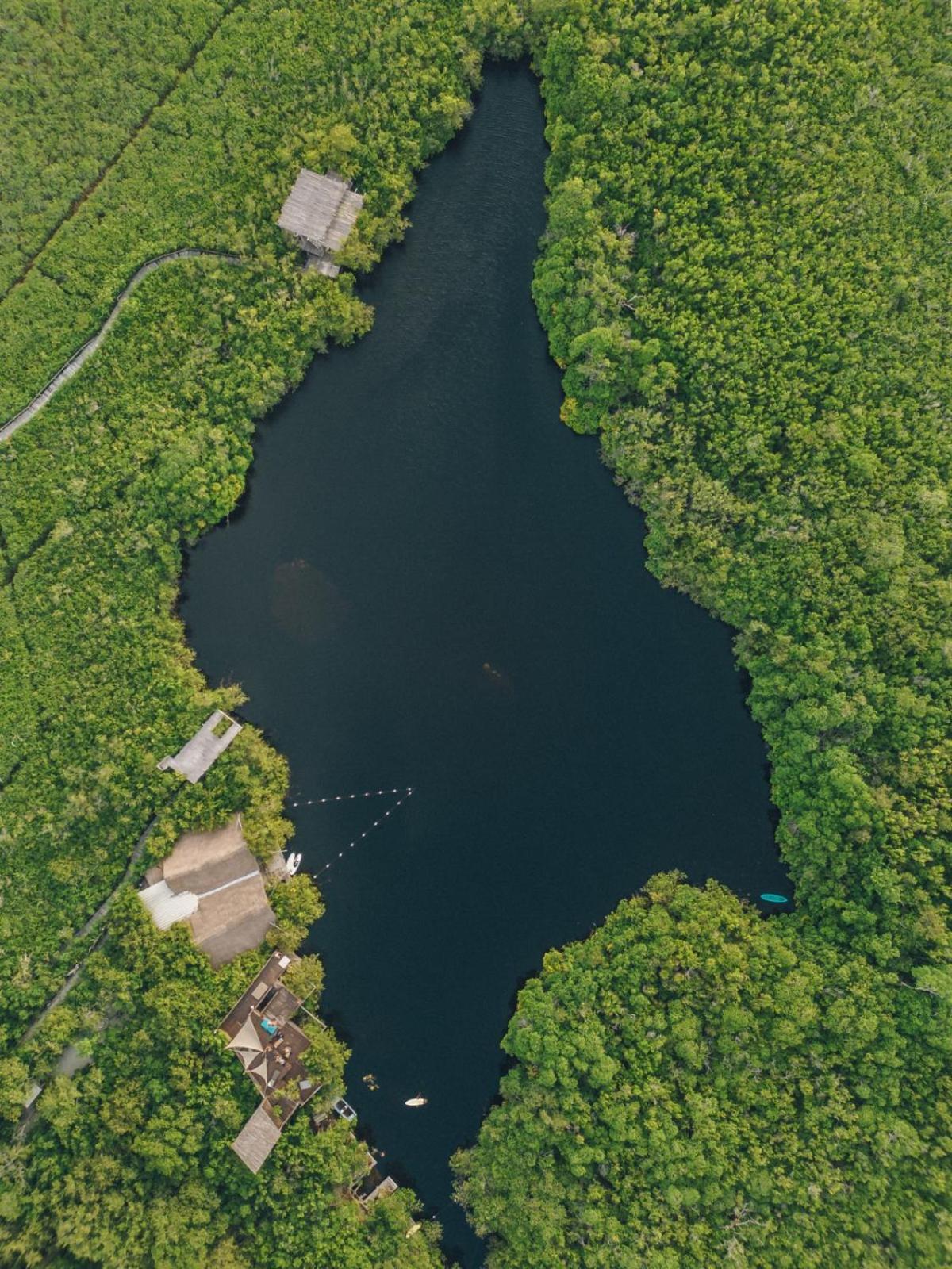 Uman Glamping & Cenote Tulum Hotel ภายนอก รูปภาพ